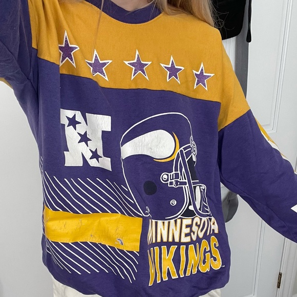 Vintage football crew neck - Picture 4 of 5
